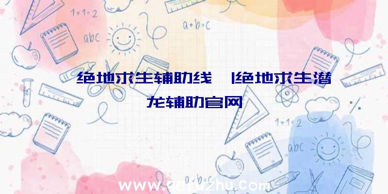 「绝地求生辅助线」|绝地求生潜龙辅助官网